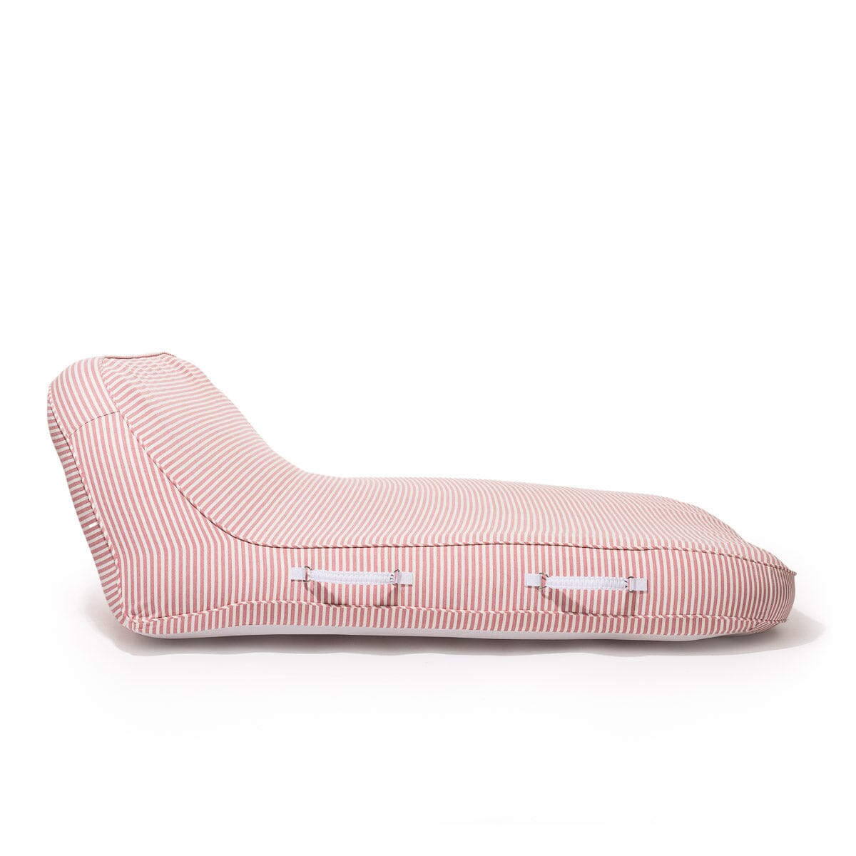 The XL Pool Lounger - Laurens Pink Stripe Pool Lounger Business & Pleasure Co