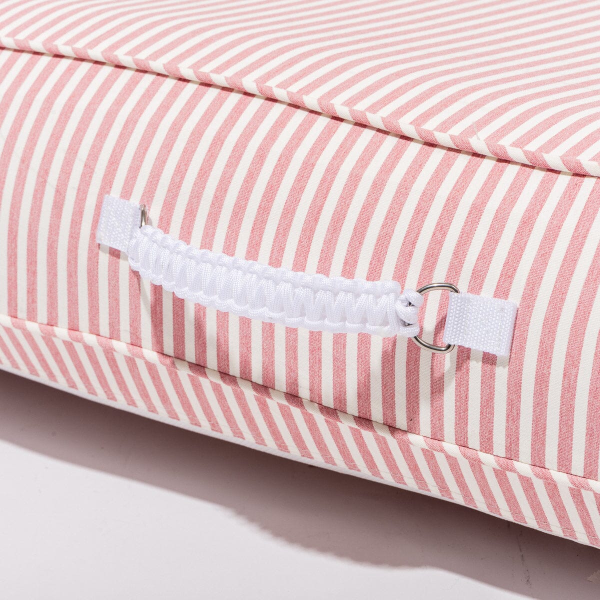 The XL Pool Lounger - Laurens Pink Stripe Pool Lounger Business & Pleasure Co