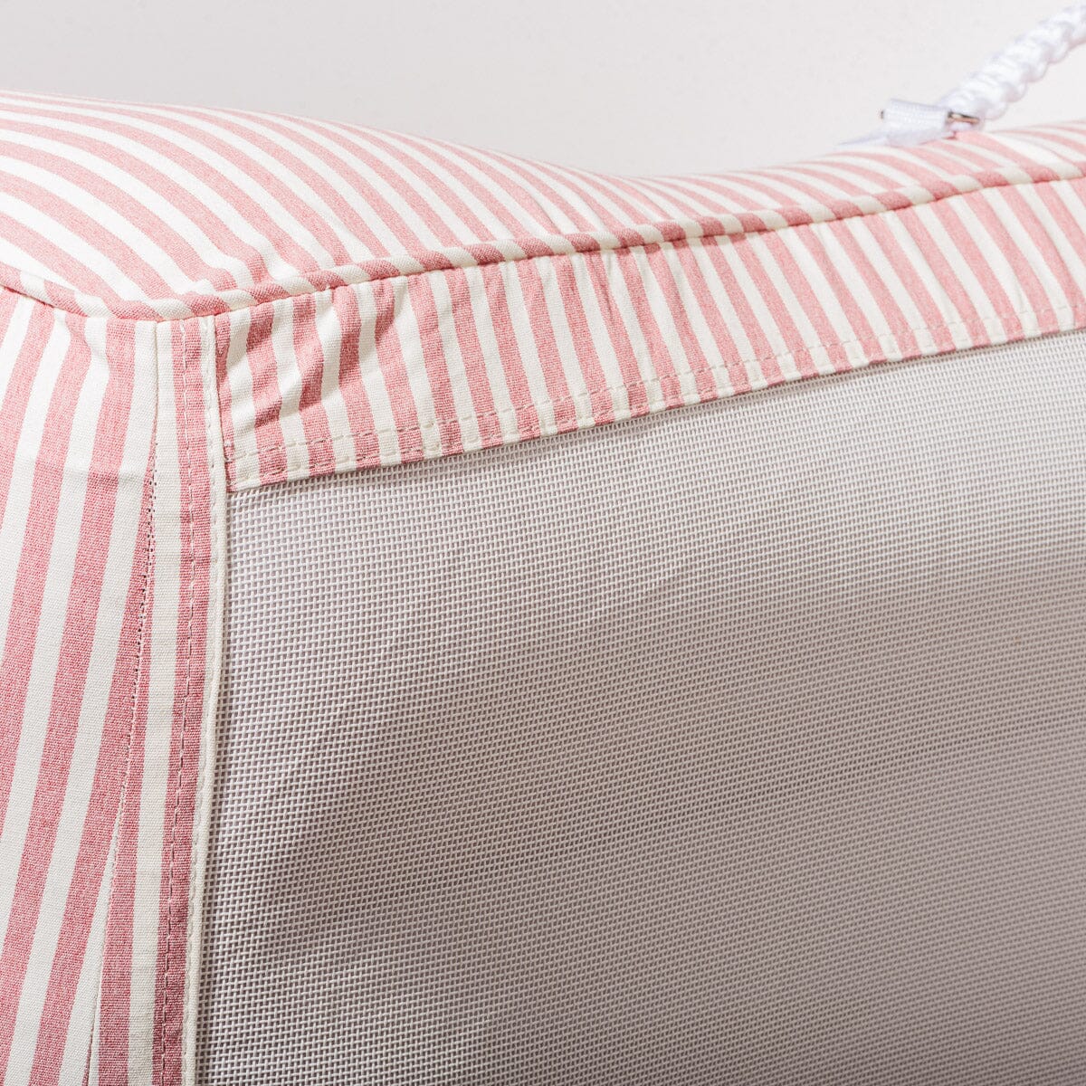 The XL Pool Lounger - Laurens Pink Stripe Pool Lounger Business & Pleasure Co