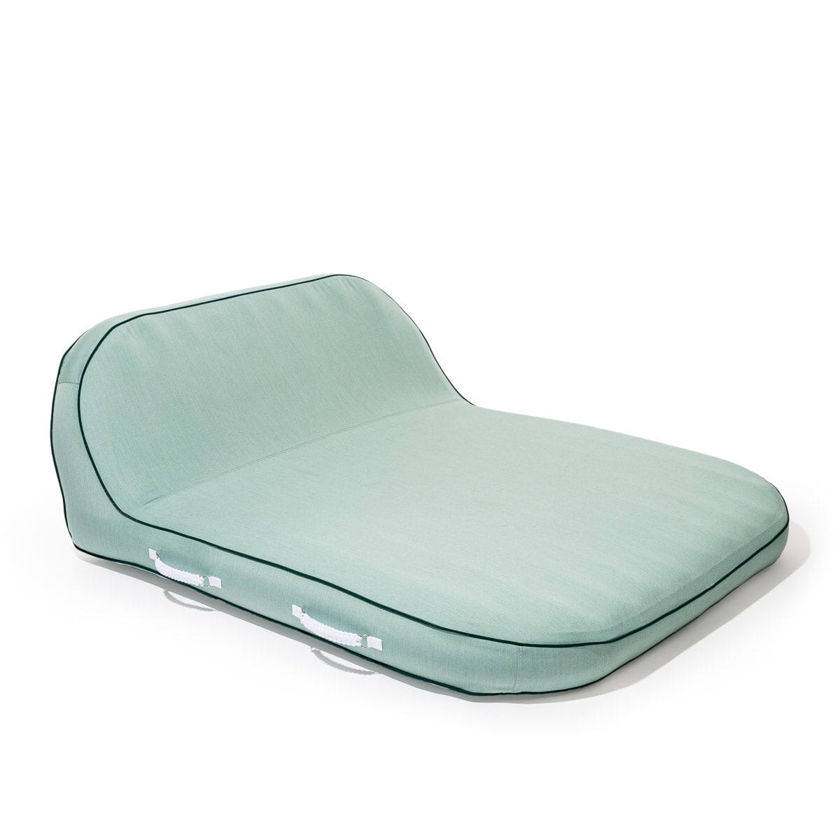 The XL Pool Lounger - Rivie Green Pool Lounger Business & Pleasure Co 