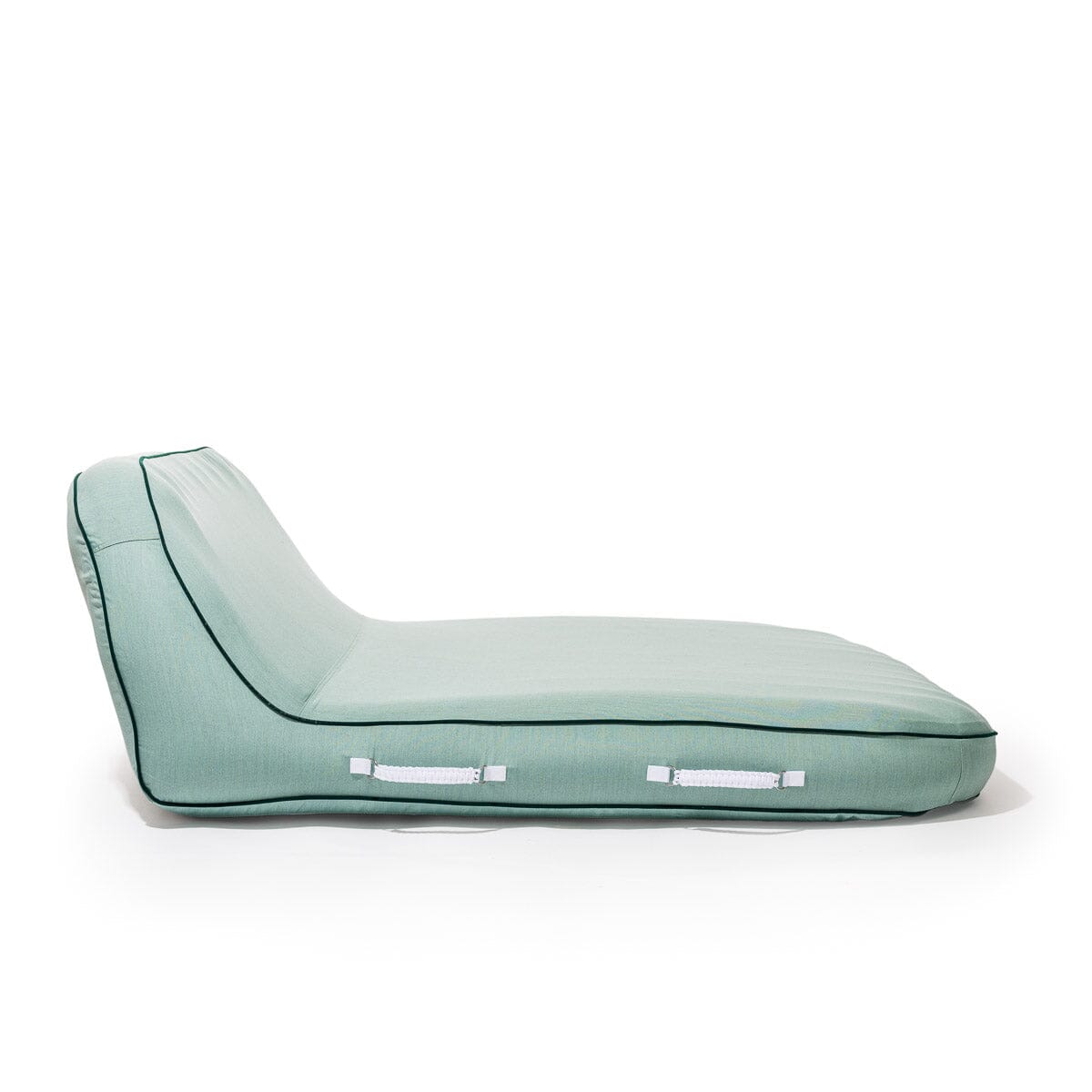 The XL Pool Lounger - Rivie Green Pool Lounger Business & Pleasure Co 
