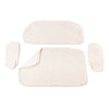 Swatch for The Al Fresco Love Seat Slip Cover Set - Monaco Natural Stripe