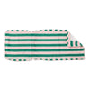 Swatch for The Sun Lounger Slip Cover - Bistro Green Stripe