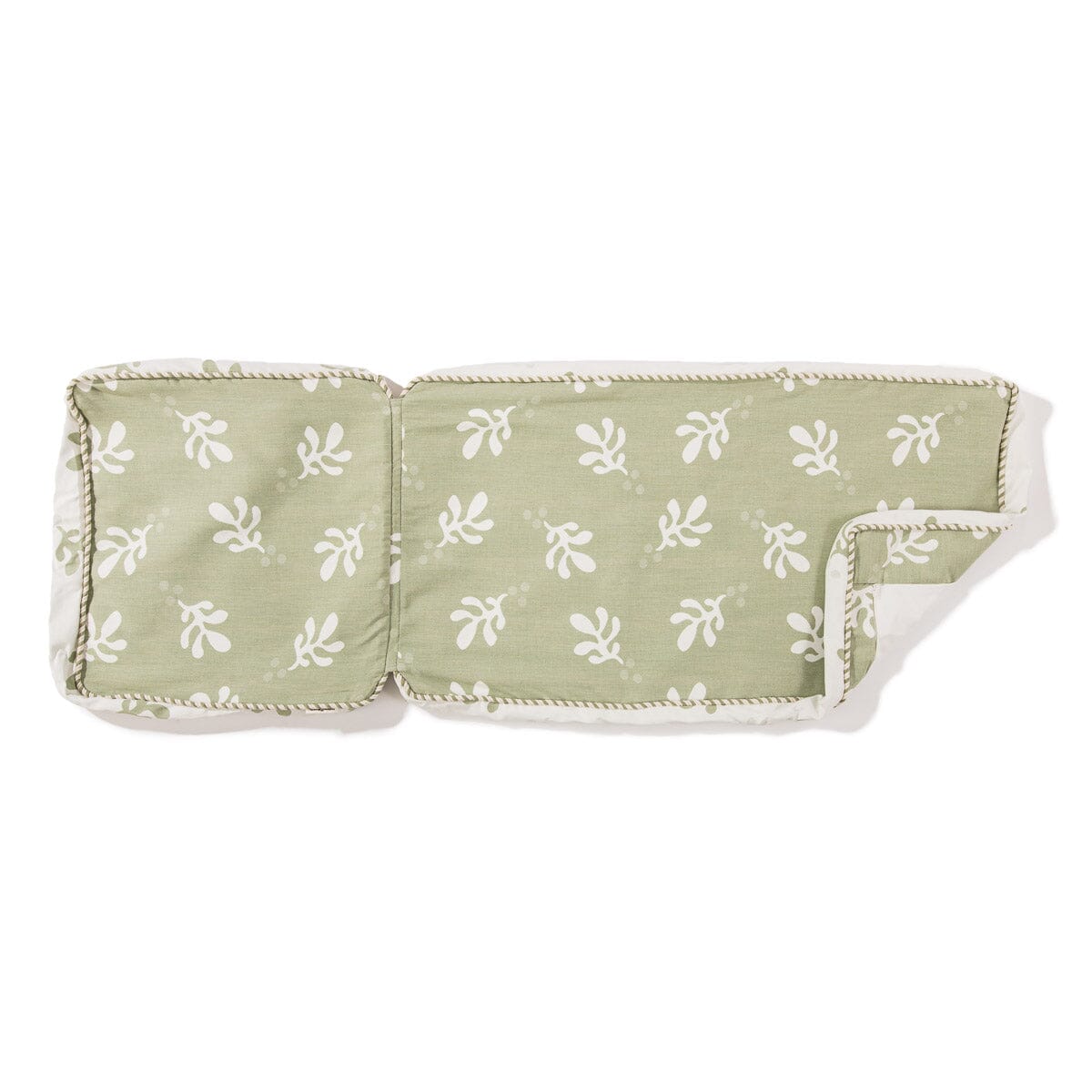 The Sun Lounger Slip Cover - Benoît Jade Green Jacquard Sun Lounger Slip Cover Business & Pleasure Co.