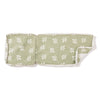 Swatch for The Sun Lounger Slip Cover - Benoît Jade Green Jacquard