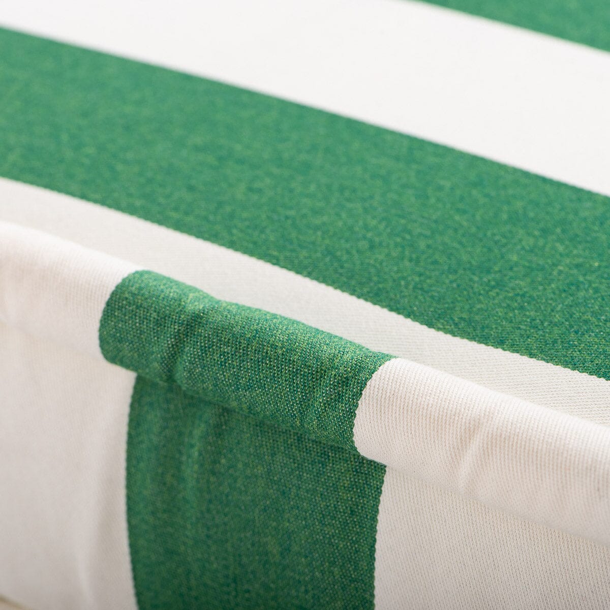 The Sun Lounger Slip Cover - Crew Canyon Green Stripe Sun Lounger Slip Cover Business & Pleasure Co.