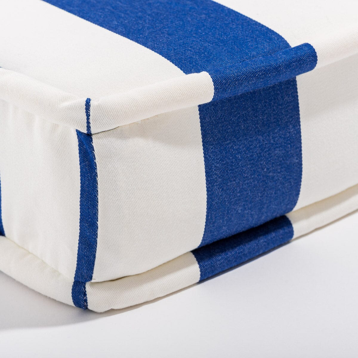 The Sun Lounger Slip Cover - Crew Mediterranean Blue Stripe Sun Lounger Slip Cover Business & Pleasure Co.