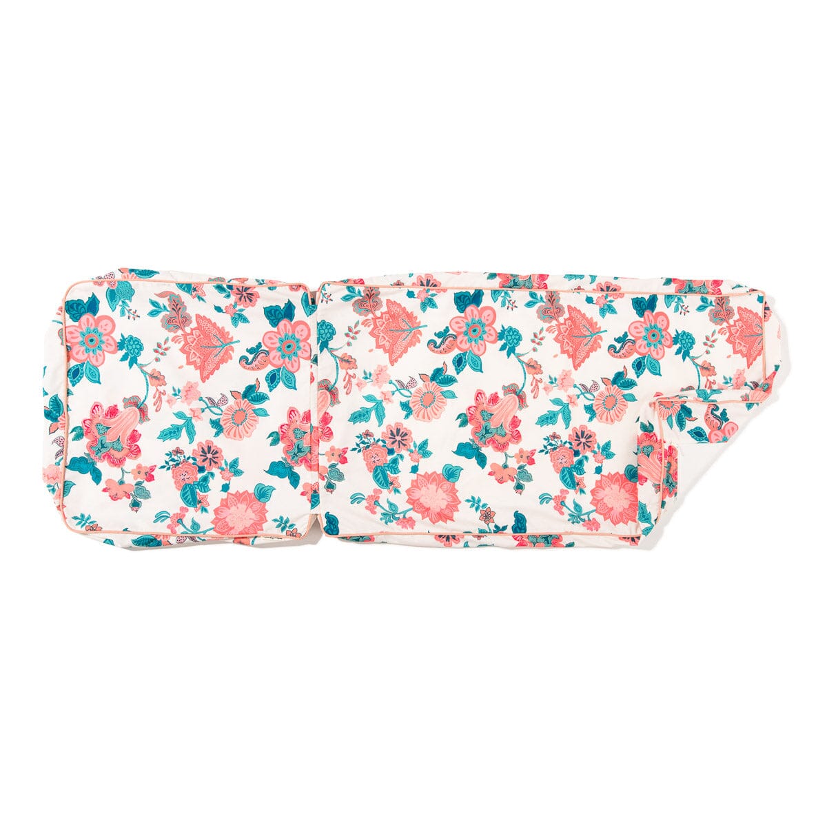 Product image of The Sun Lounger Slip Cover - Paisley Bay Palm Pink Sun Lounger Slip Cover Business & Pleasure Co.