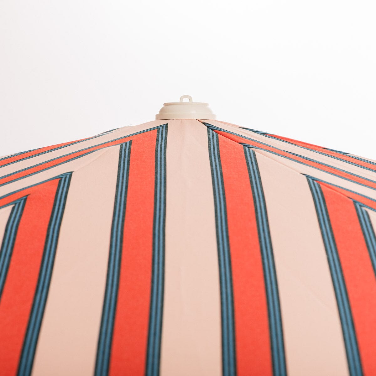 The Amalfi Umbrella - Bistro Dusty Pink Stripe Amalfi Umbrella Business & Pleasure Co