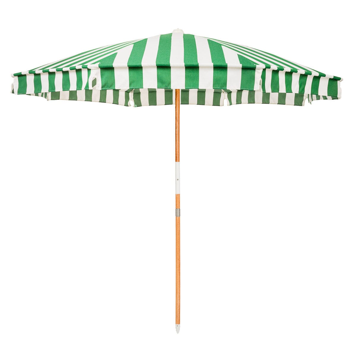 The Amalfi Umbrella - Crew Canyon Green Stripe Amalfi Umbrella Business & Pleasure Co.