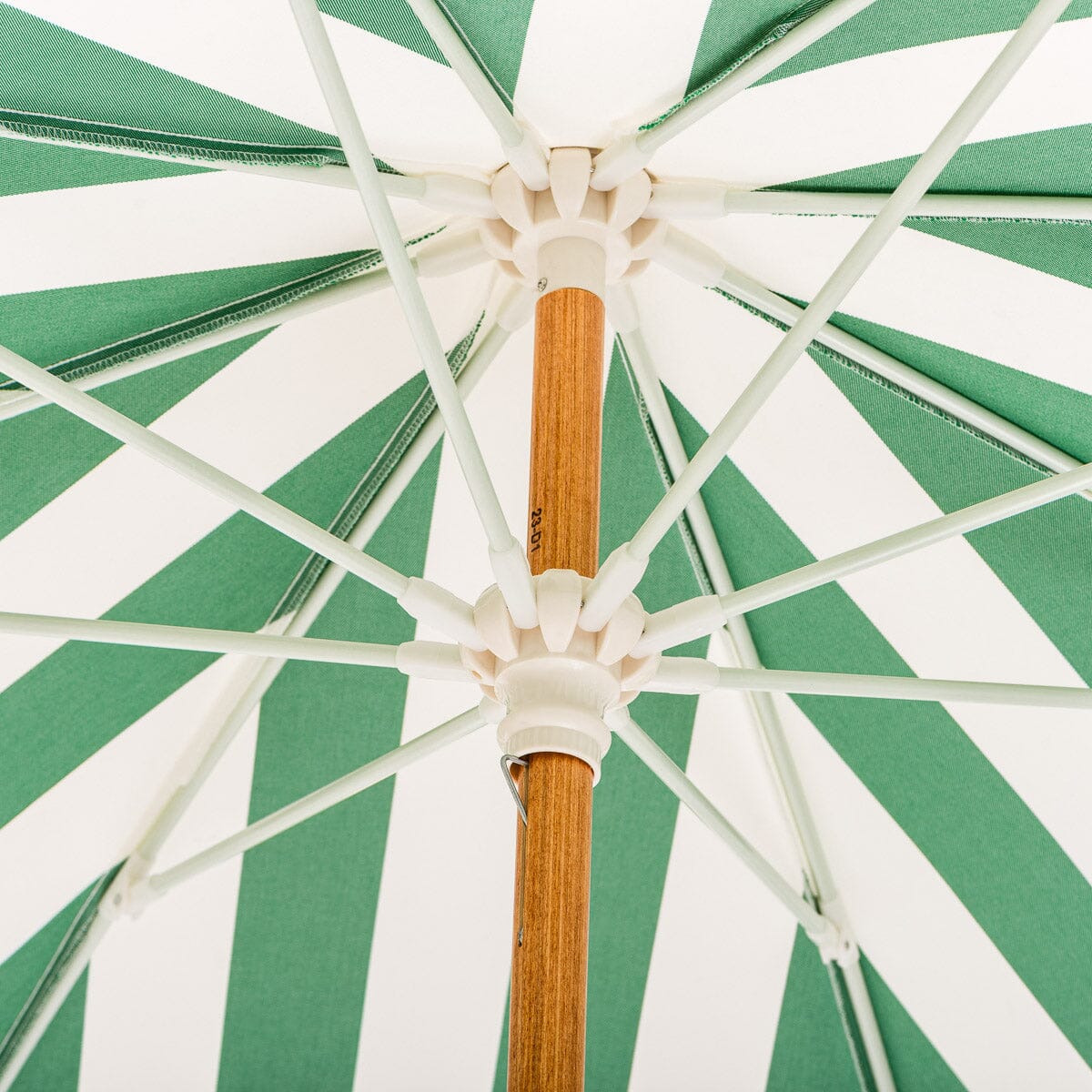 The Amalfi Umbrella - Crew Canyon Green Stripe Amalfi Umbrella Business & Pleasure Co.