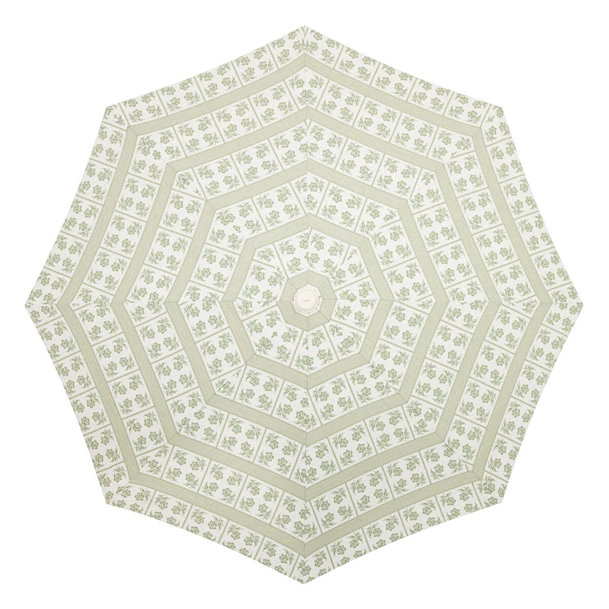 The Amalfi Umbrella x Julia Berolzheimer in Jacquard Green B&P Co. x Julia Berolzheimer
