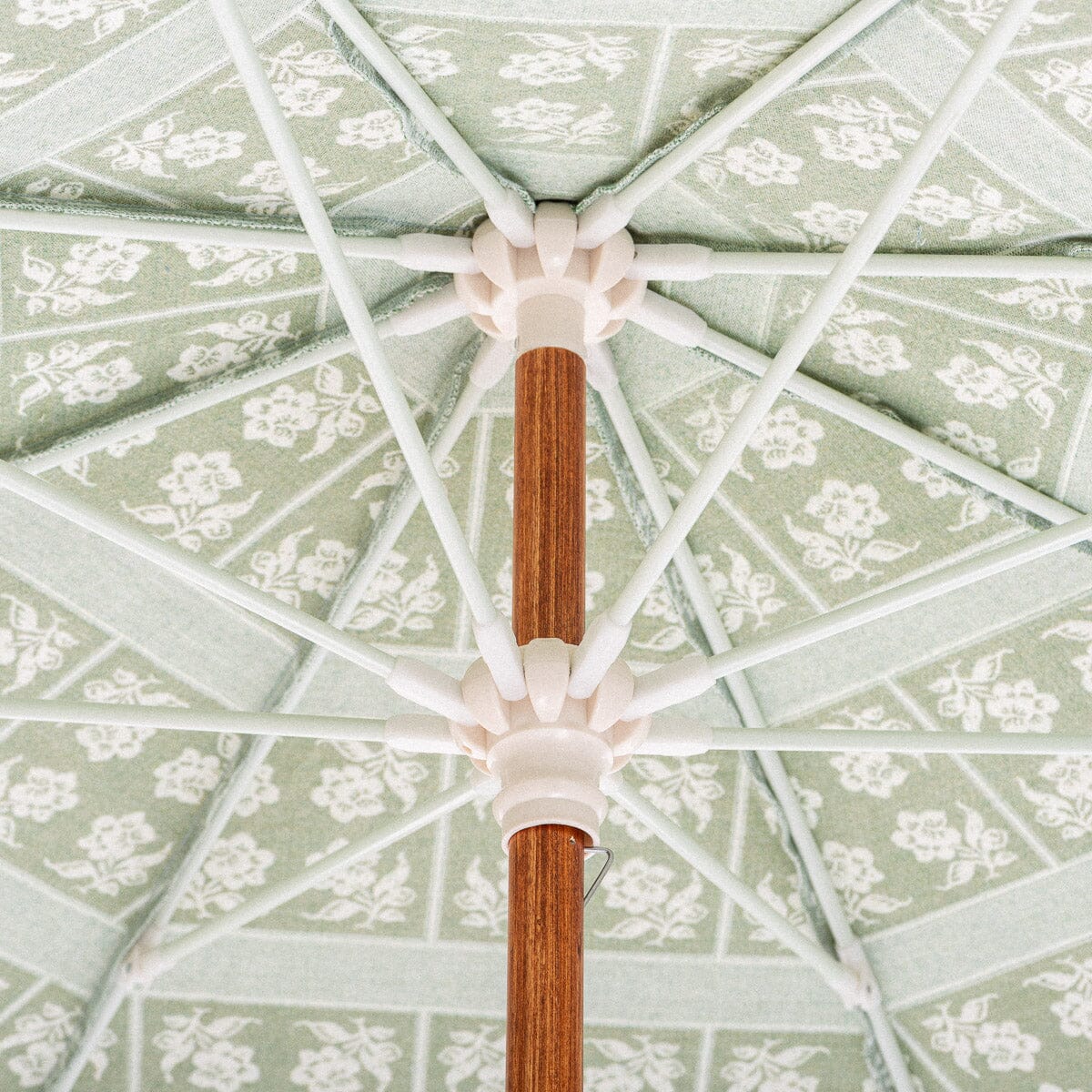 The Amalfi Umbrella x Julia Berolzheimer in Jacquard Green B&P Co. x Julia Berolzheimer