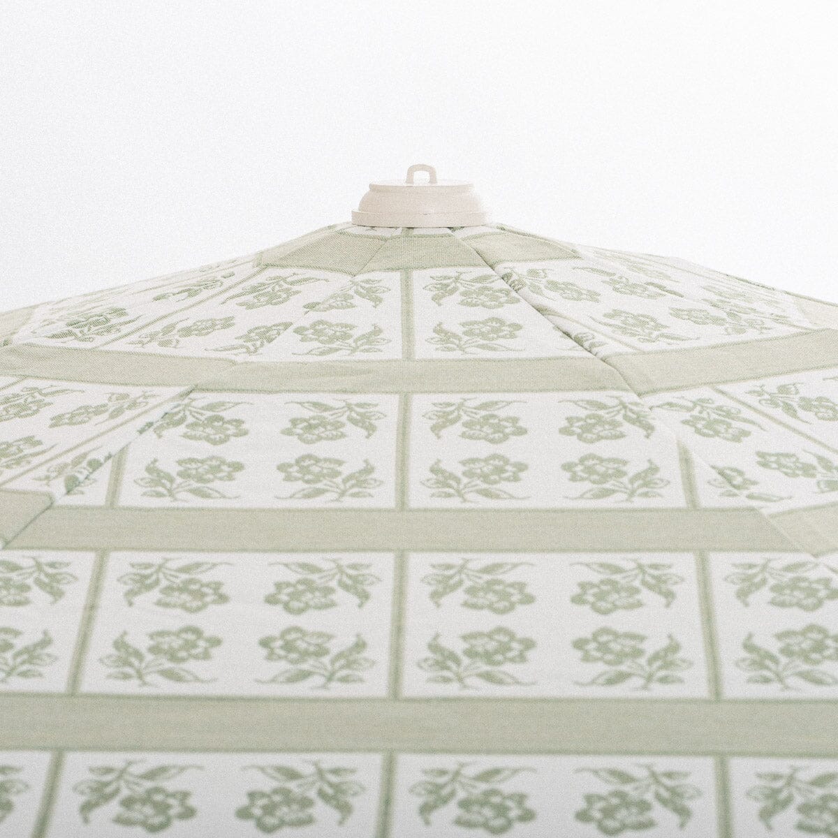 The Amalfi Umbrella x Julia Berolzheimer in Jacquard Green B&P Co. x Julia Berolzheimer