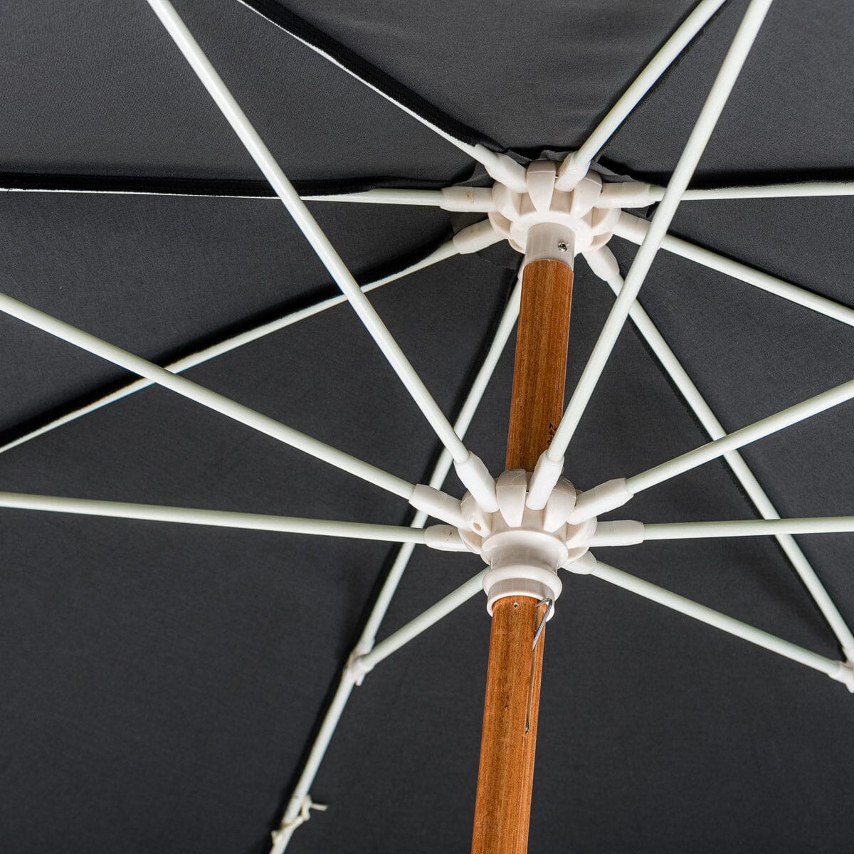 The Amalfi Umbrella - Rivie Black Amalfi Umbrella Business & Pleasure Co