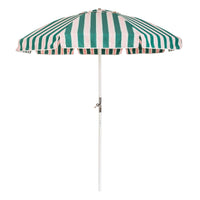 The Club Umbrella in Bistro Green Stripe