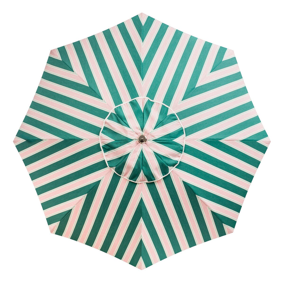 The Club Umbrella - Bistro Green Stripe Club Umbrella Business & Pleasure Co