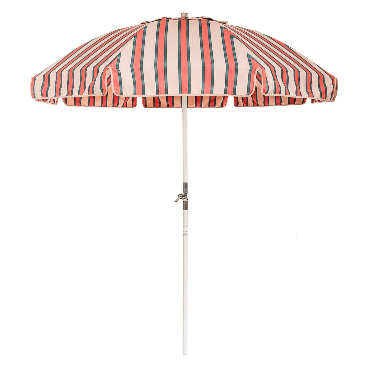 Product image of The Club Umbrella - Bistro Dusty Pink Stripe Club Umbrella Business & Pleasure Co