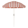 Swatch for The Club Umbrella - Bistro Dusty Pink Stripe