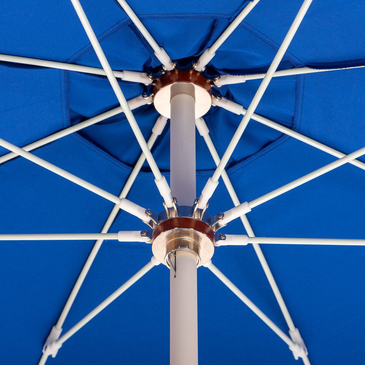 The Club Umbrella - Border Valance - Mediterranean Blue Club Umbrella Business & Pleasure Co.