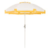 Swatch for The Club Umbrella - Border Valance - Mimosa Yellow