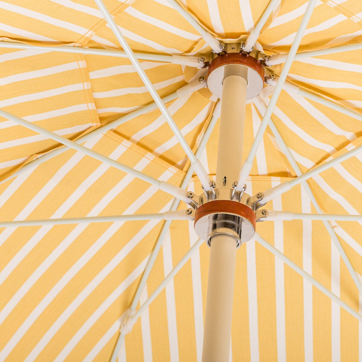 The Club Umbrella - Monaco Mimosa Stripe Club Umbrella Business & Pleasure Co