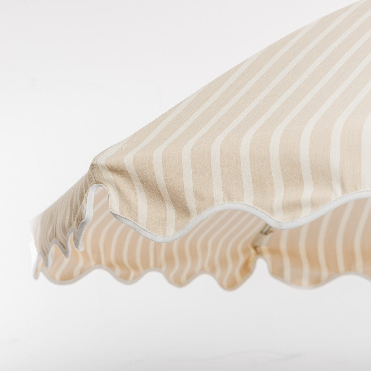 The Club Umbrella - Monaco Natural Stripe Club Umbrella Business & Pleasure Co