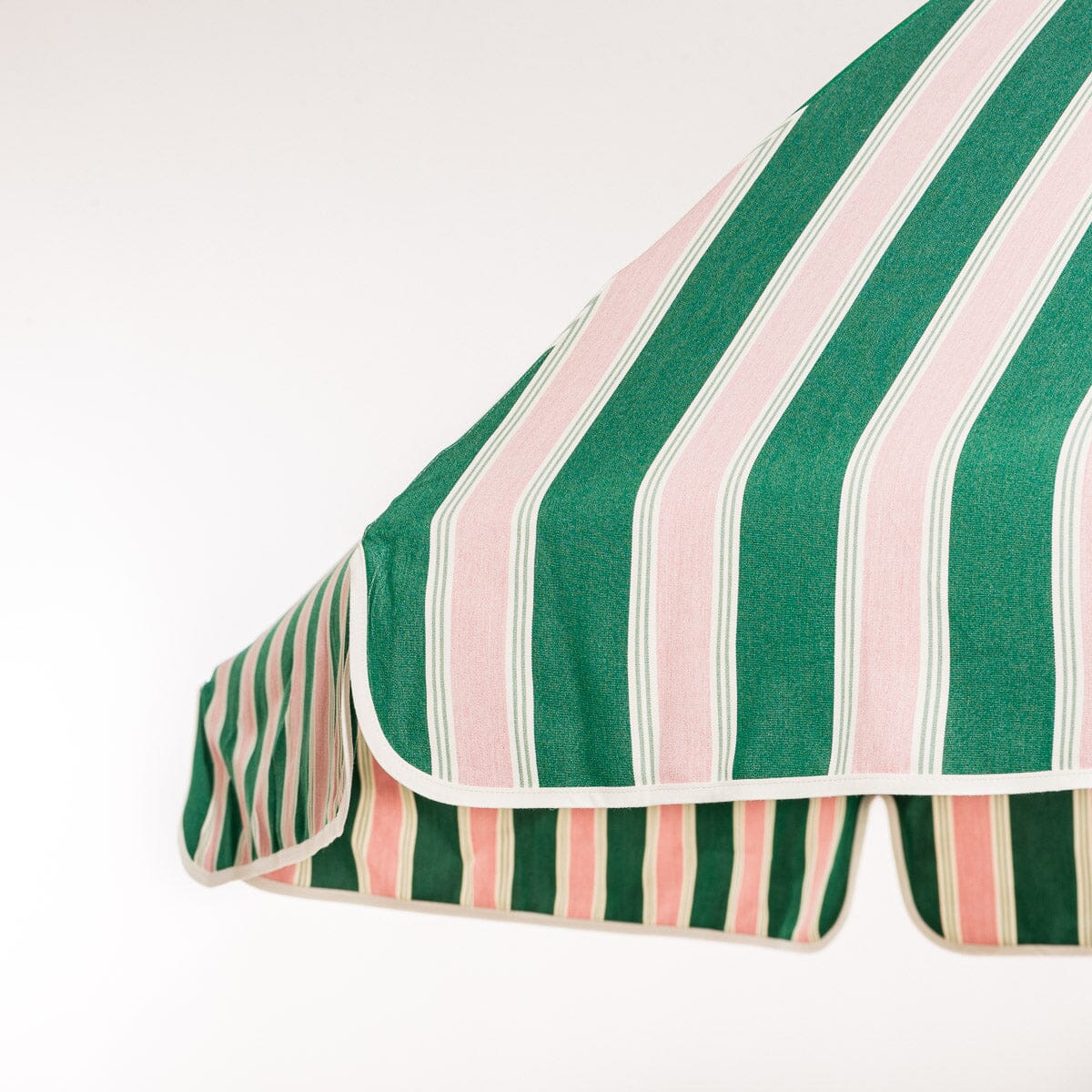 The Patio Umbrella - Bistro Green Stripe Patio Umbrella Business & Pleasure Co.