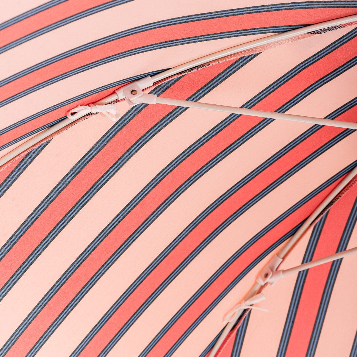 The Patio Umbrella - Bistro Dusty Pink Stripe Patio Umbrella Business & Pleasure Co