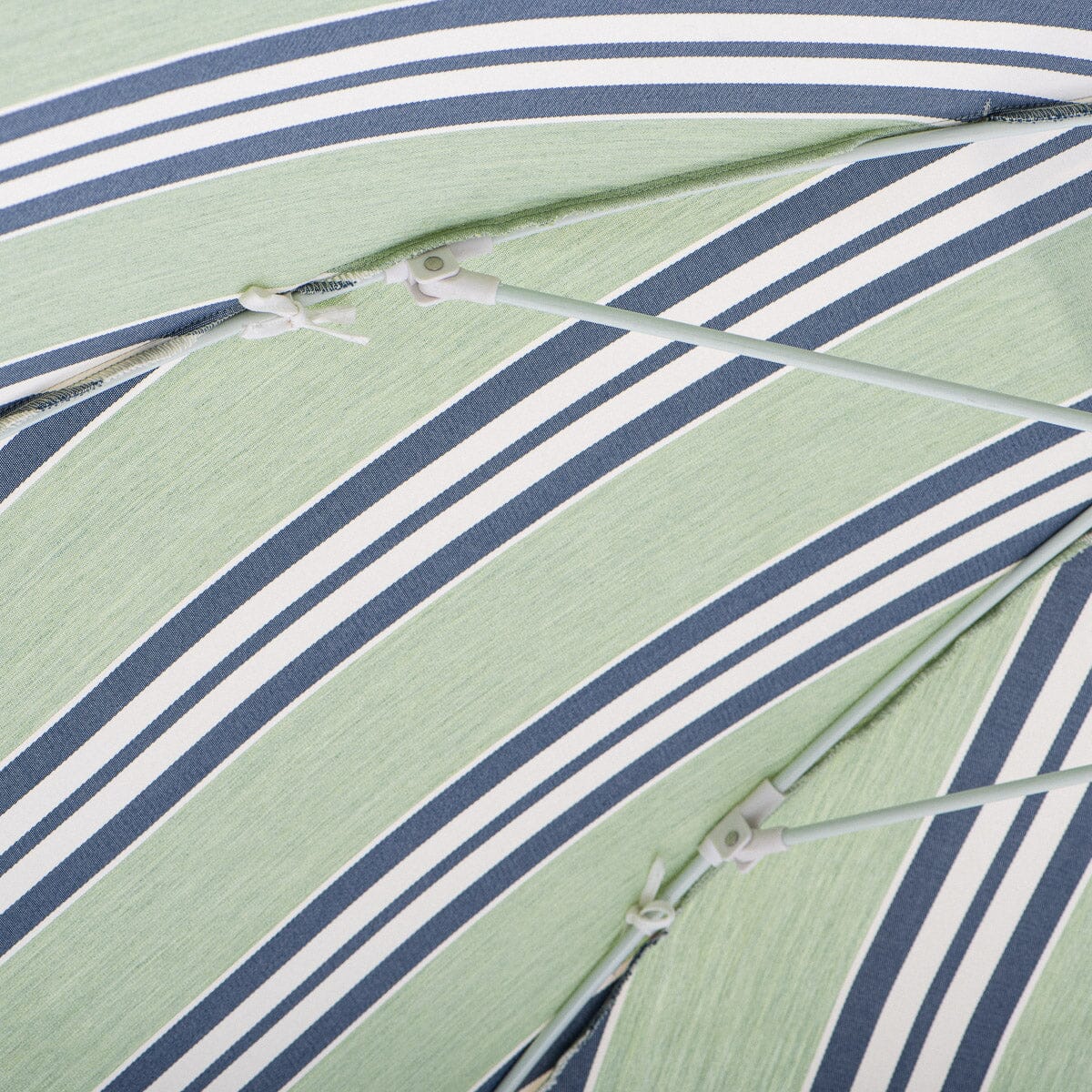 The Patio Umbrella x Julia Berolzheimer in Green Stripes B&P Co. x Julia Berolzheimer