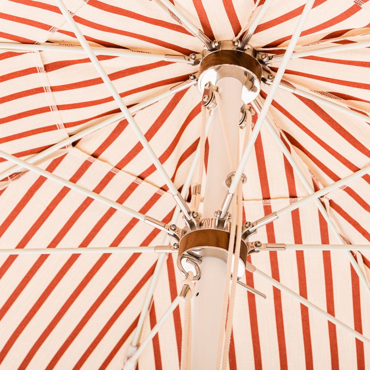 The Patio Umbrella - Monaco Le Sirenuse Stripe Patio Umbrella Business & Pleasure Co.