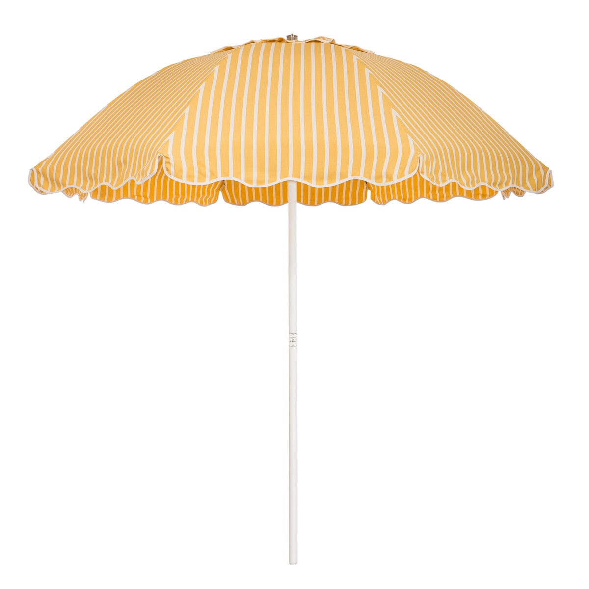 The Patio Umbrella - Monaco Mimosa Stripe Patio Umbrella Business & Pleasure Co