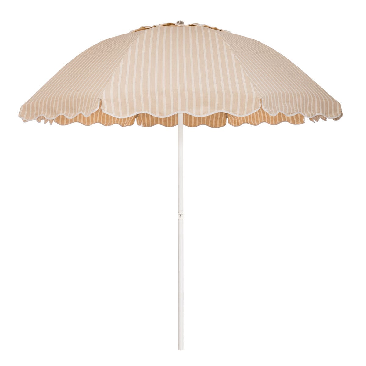 The Patio Umbrella - Monaco Natural Stripe Patio Umbrella Business & Pleasure Co