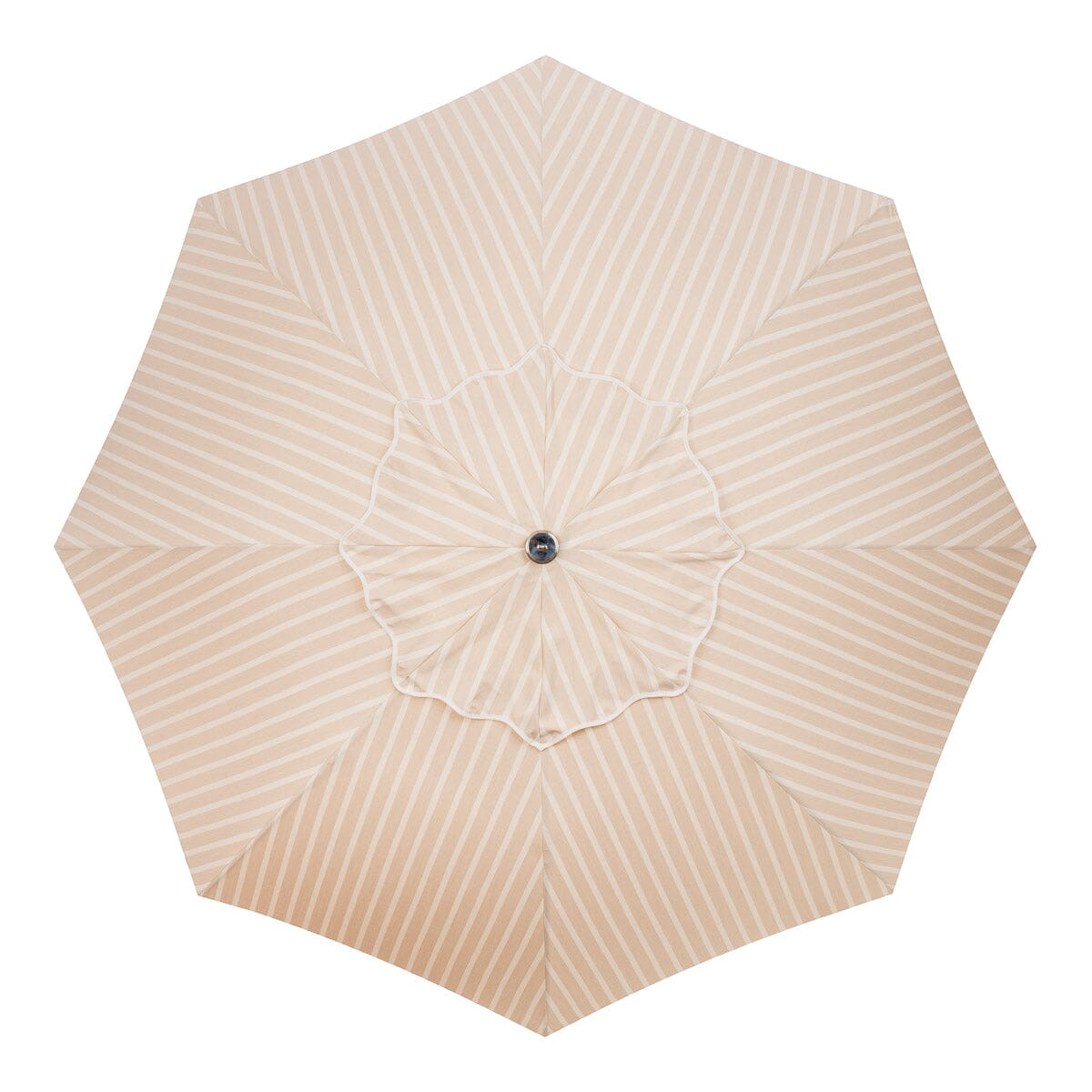 The Patio Umbrella - Monaco Natural Stripe Patio Umbrella Business & Pleasure Co
