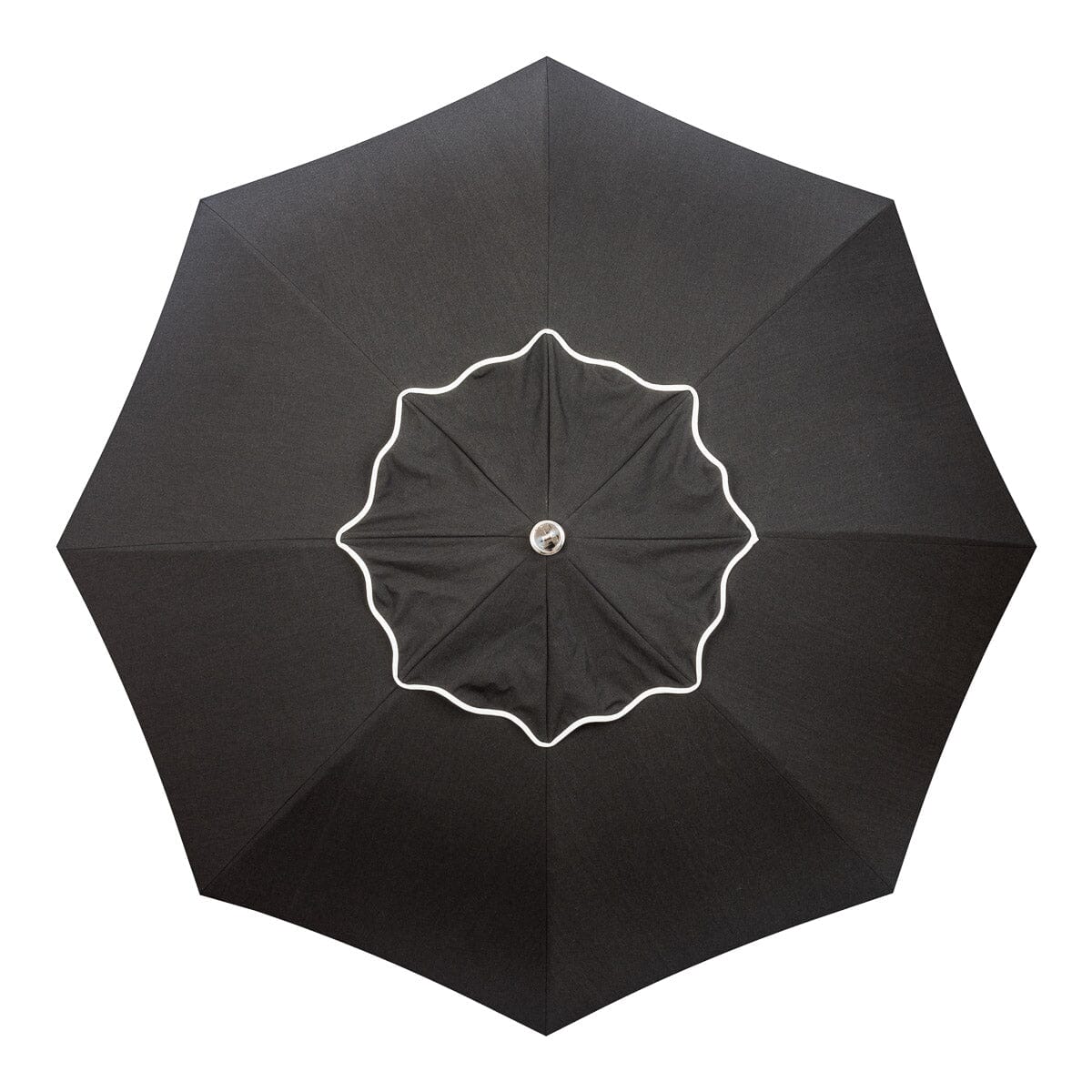 The Patio Umbrella - Rivie Black Patio Umbrella Business & Pleasure Co