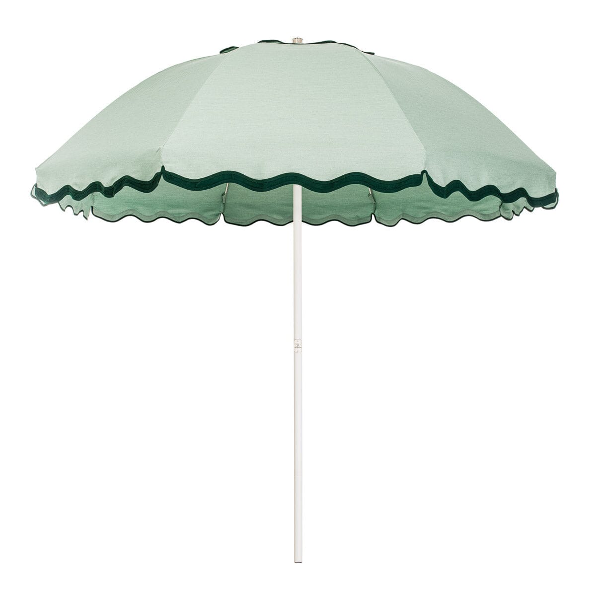 Studio image of rivie green patio umbrella