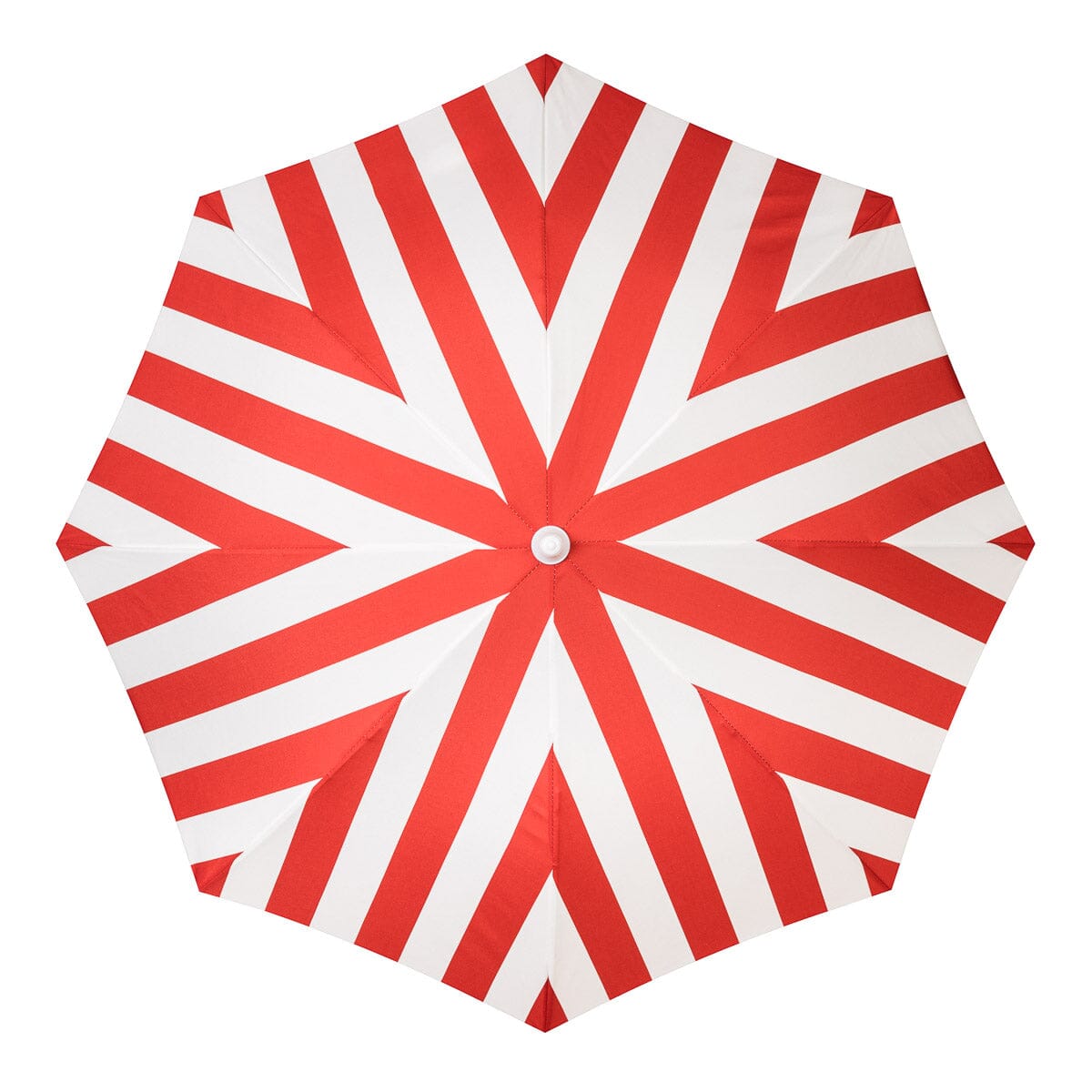 The Holiday Beach Umbrella - Crew Le Sirenuse Stripe Holiday Beach Umbrella Business & Pleasure Co.