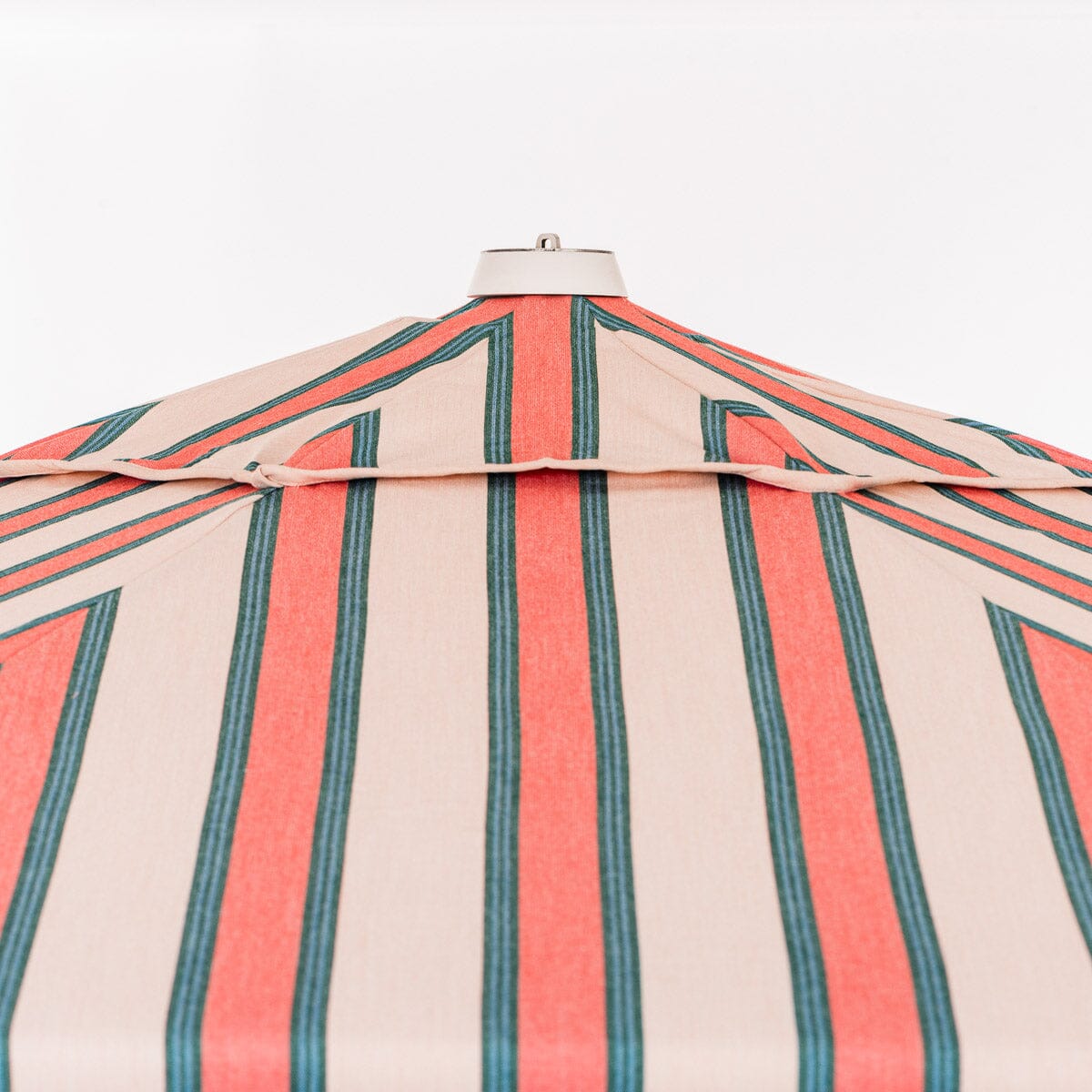 The Market Umbrella - Bistro Dusty Pink Stripe Market Umbrella Business & Pleasure Co