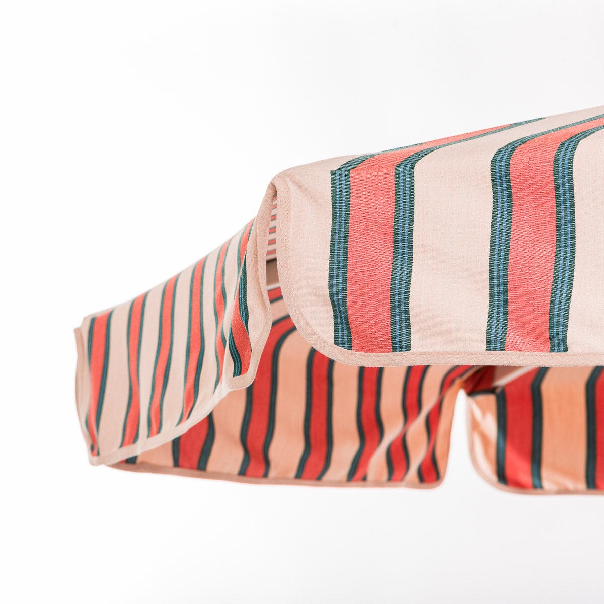 The Market Umbrella - Bistro Dusty Pink Stripe Market Umbrella Business & Pleasure Co