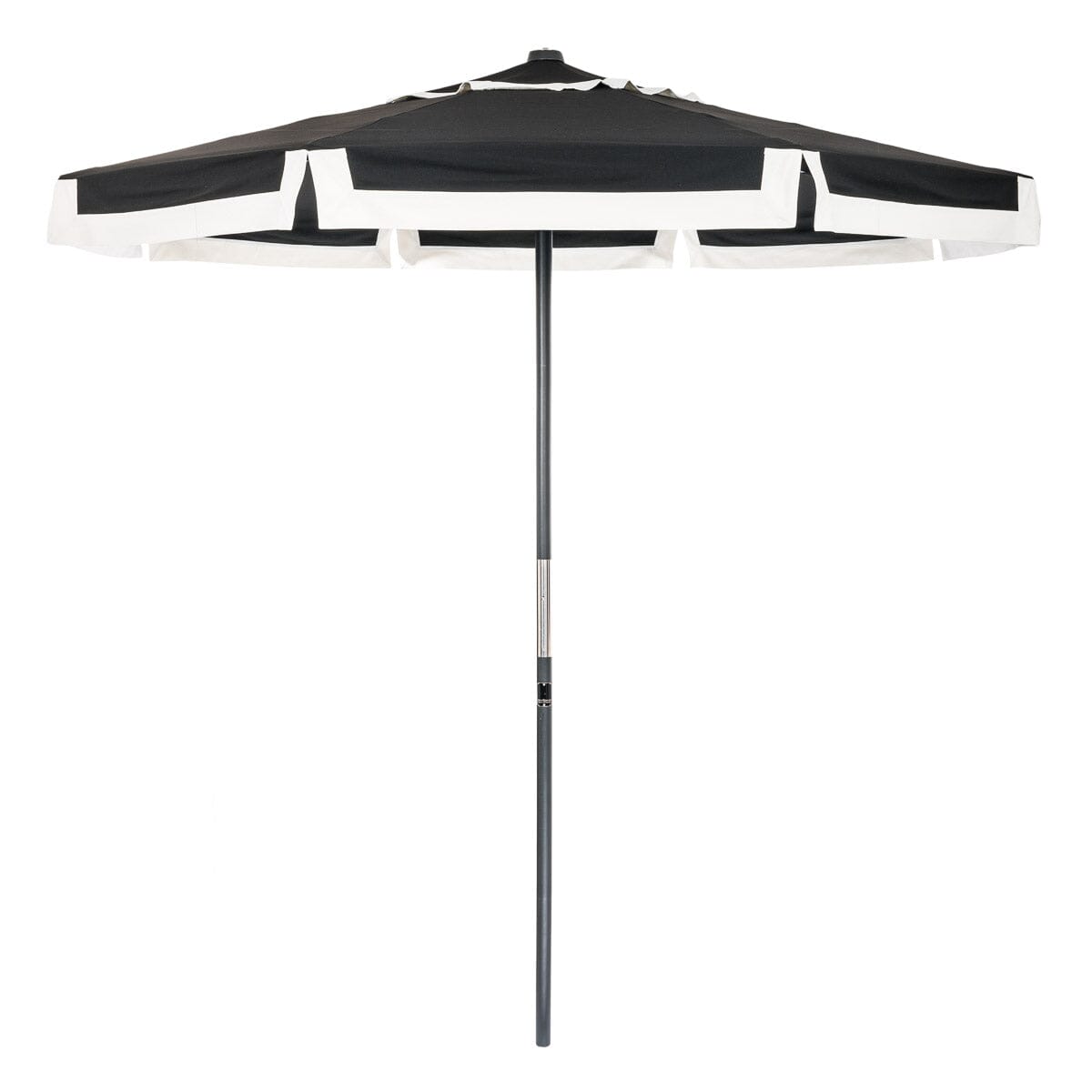 The Market Umbrella - Coco Republic - Black White Market Umbrella Business & Pleasure Co