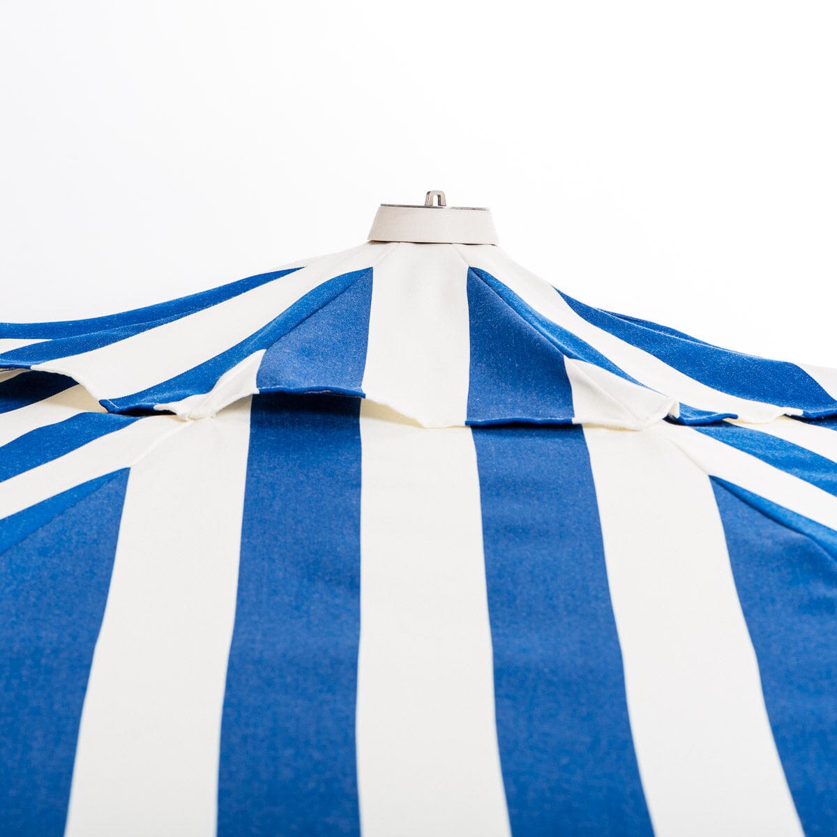 The Market Umbrella - Crew Mediterranean Blue Stripe Market Umbrella Business & Pleasure Co.
