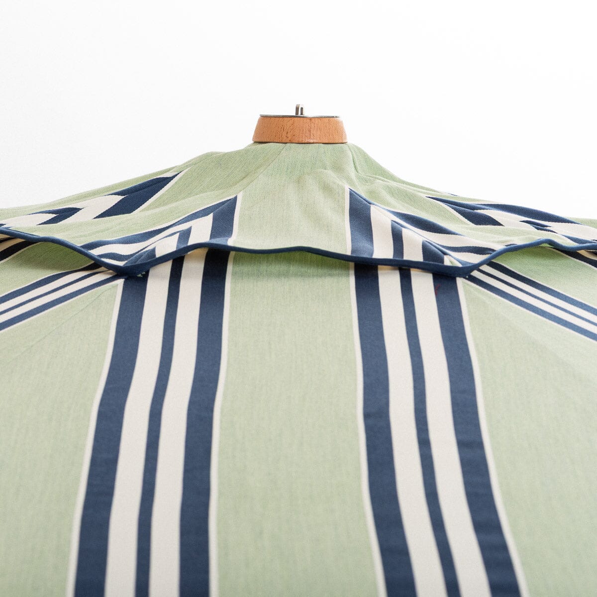 The Market Umbrella x Julia Berolzheimer in Green Stripes B&P Co. x Julia Berolzheimer