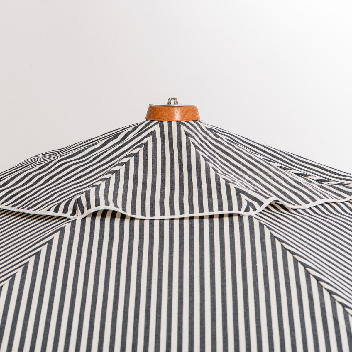The Market Umbrella - Lauren's Navy Stripe Market Umbrella Business & Pleasure Co