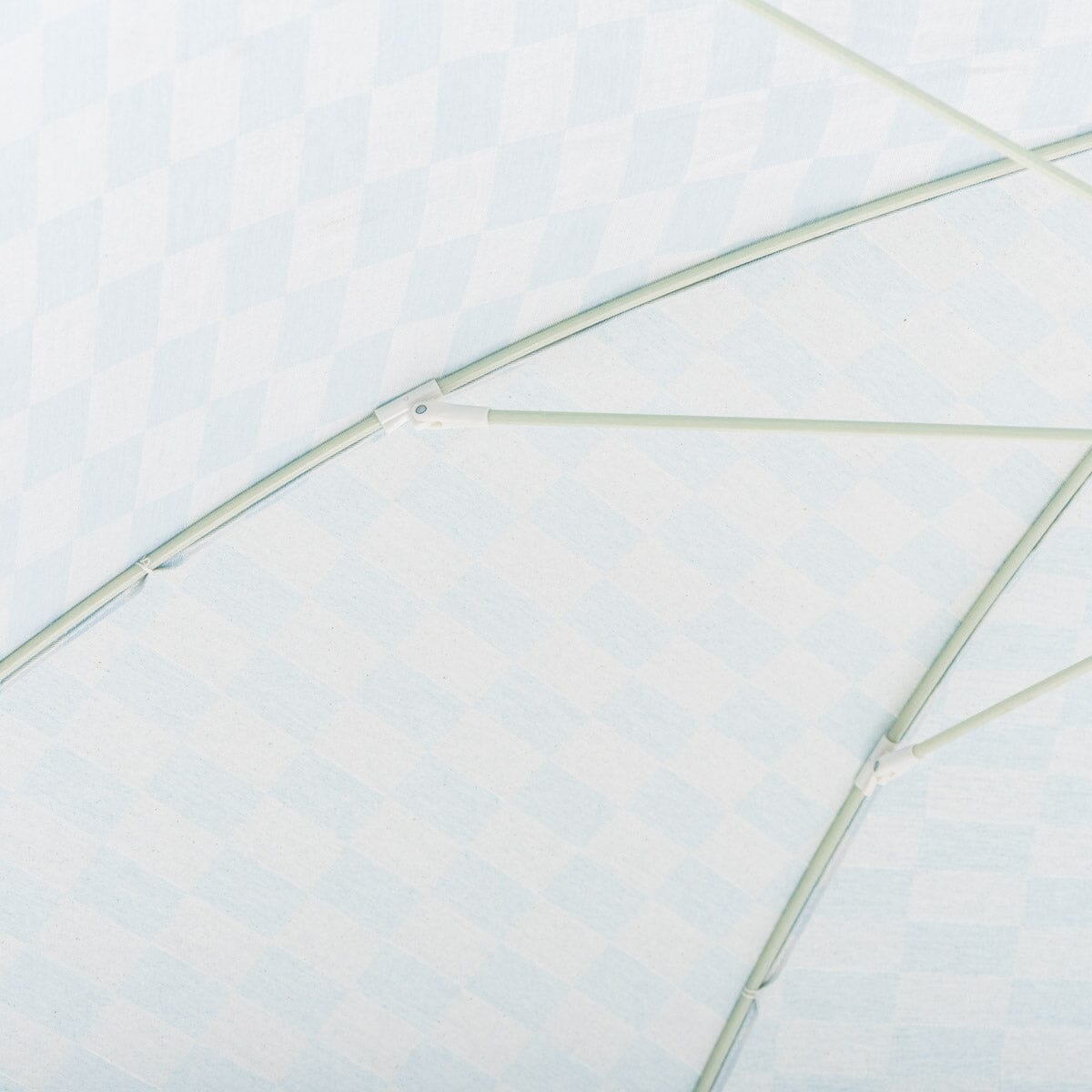 The Rio Umbrella - Vintage Blue Checker Rio Umbrella Business & Pleasure Co.