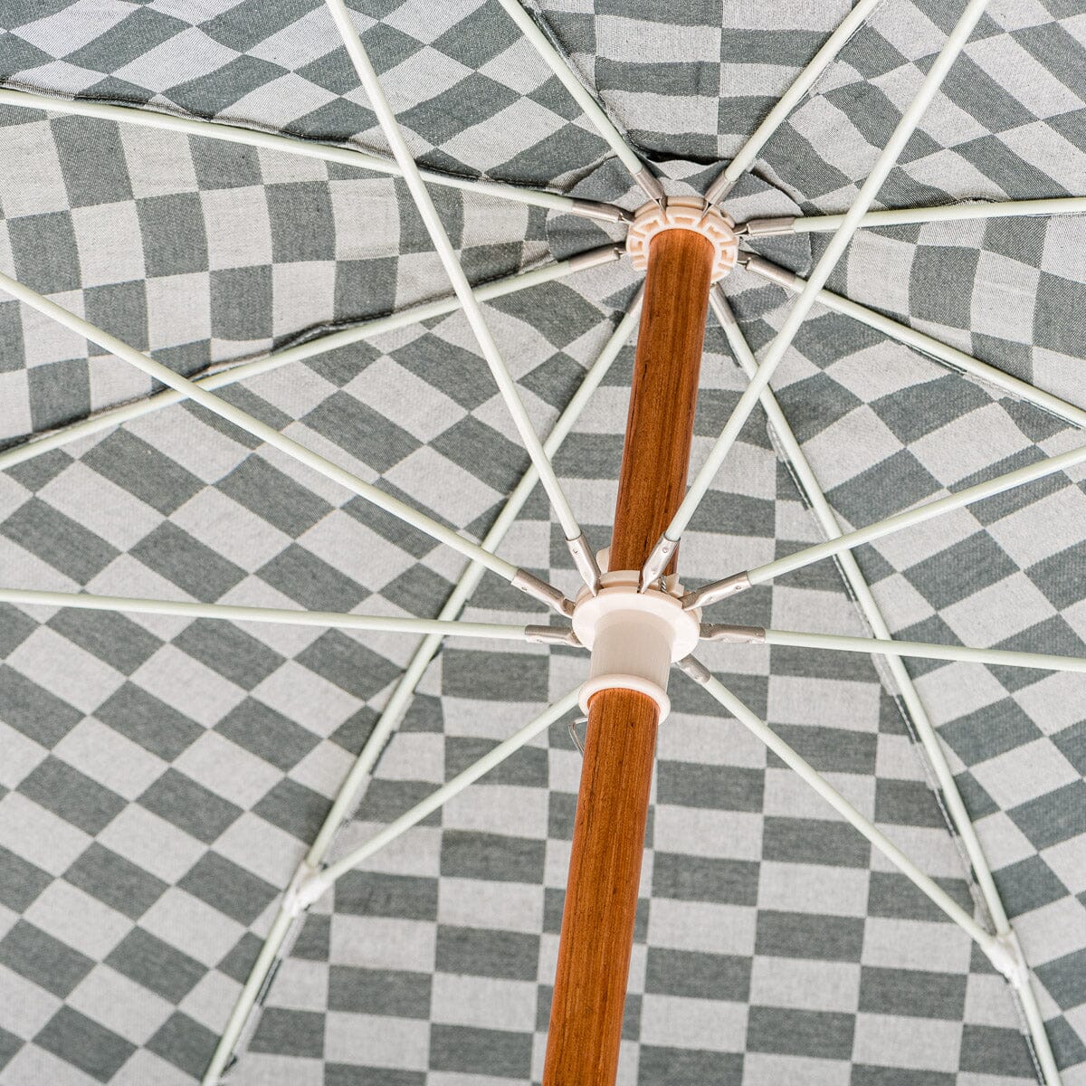 The Rio Umbrella - Vintage Green Checker Rio Umbrella Business & Pleasure Co.