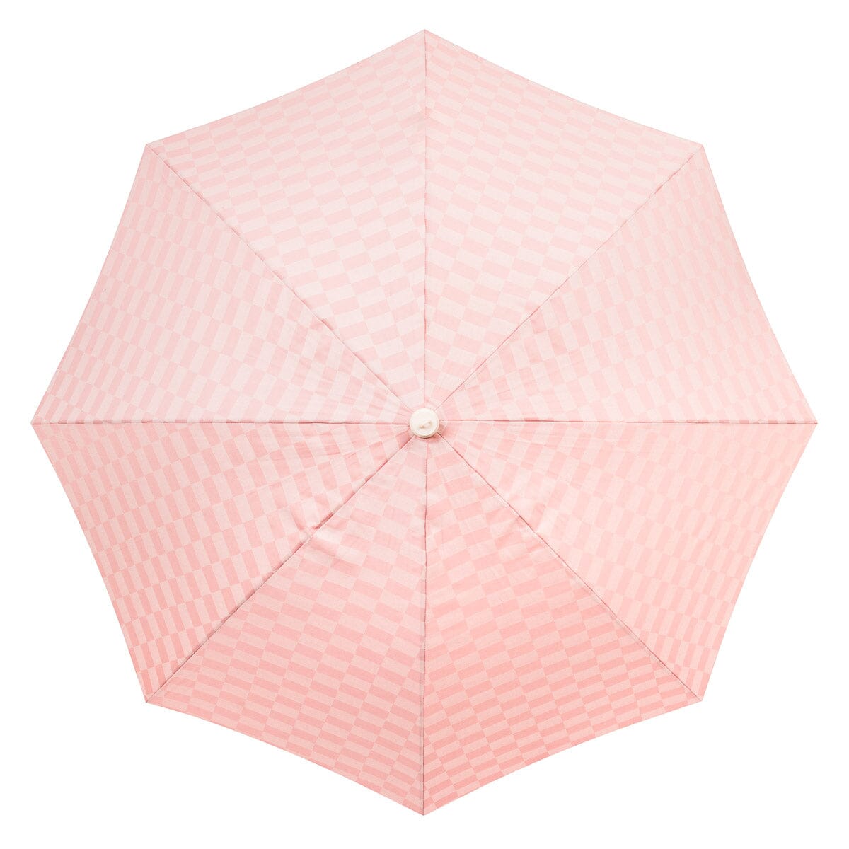 The Rio Umbrella - Dusty Pink Checker Rio Umbrella Business & Pleasure Co.