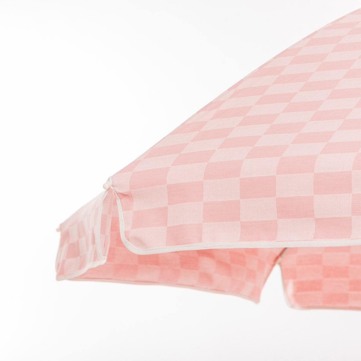 The Rio Umbrella - Dusty Pink Checker Rio Umbrella Business & Pleasure Co.