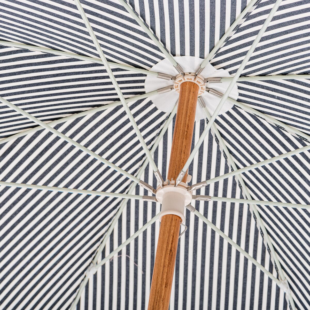 The Rio Umbrella - Laurens Navy Stripe Rio Umbrella Business & Pleasure Co.