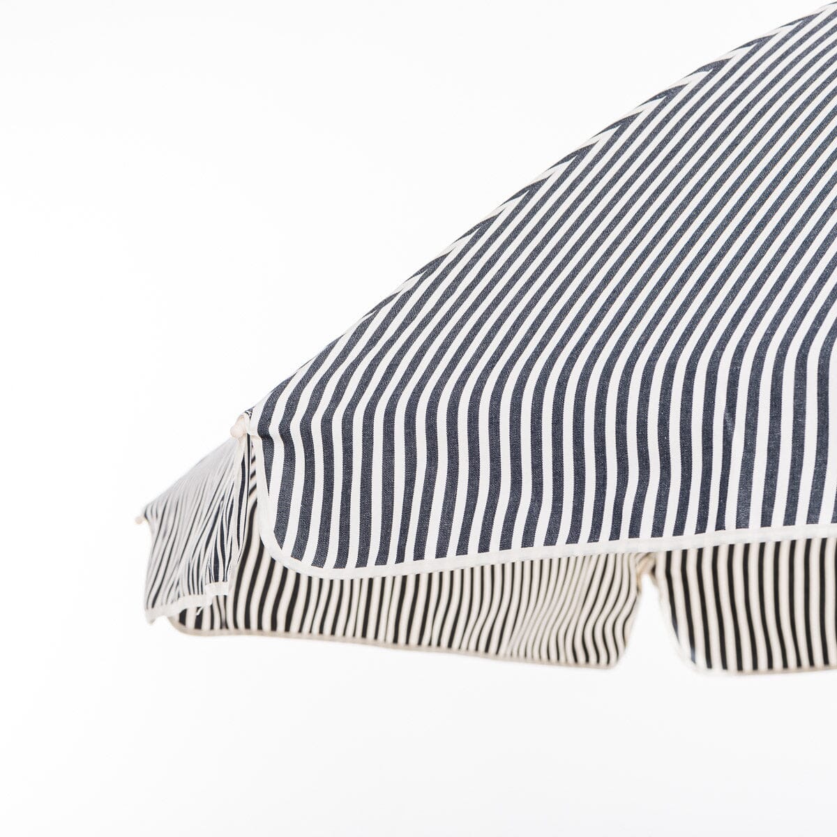 The Rio Umbrella - Laurens Navy Stripe Rio Umbrella Business & Pleasure Co.