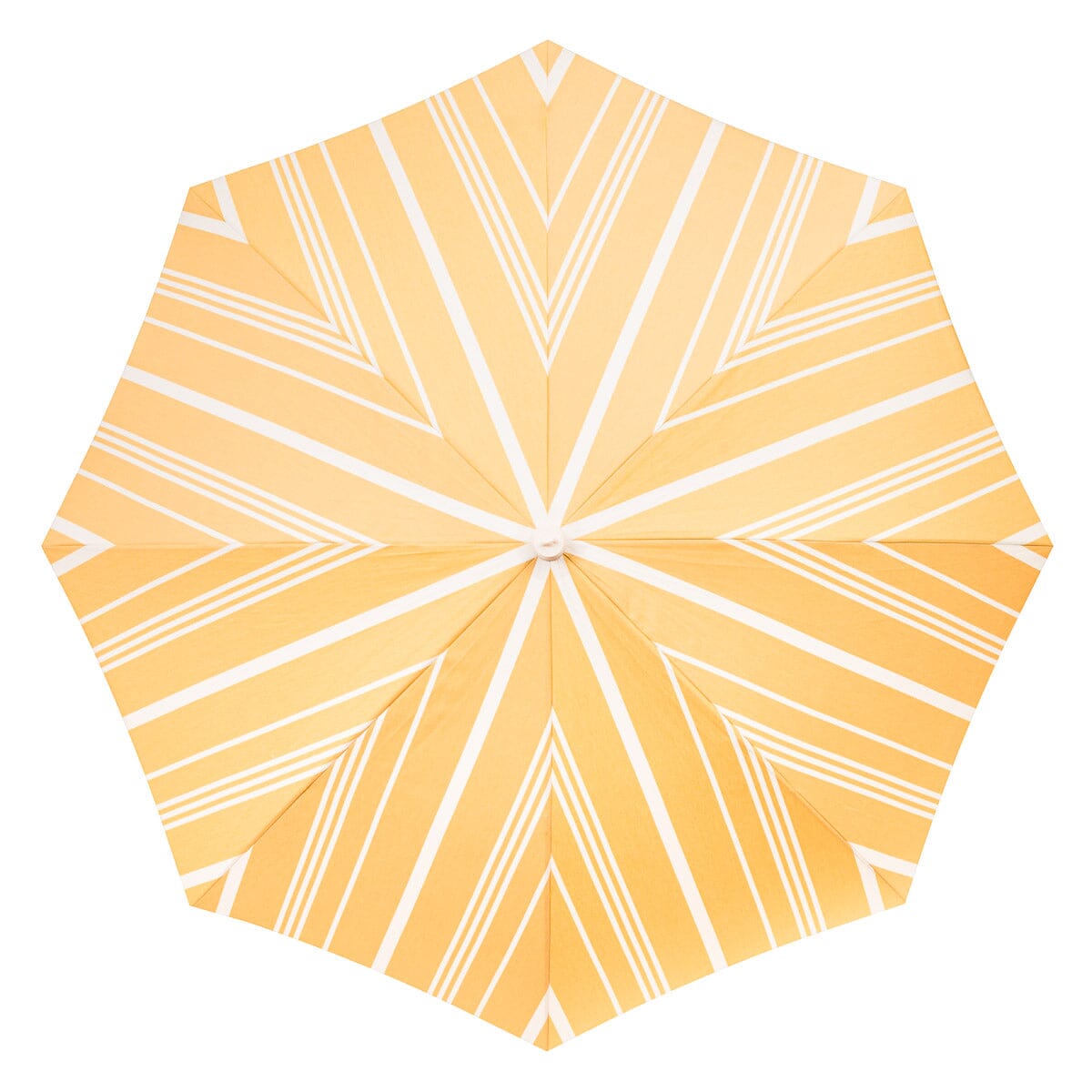 The Rio Umbrella - Vintage Yellow Stripe Rio Umbrella Business & Pleasure Co.